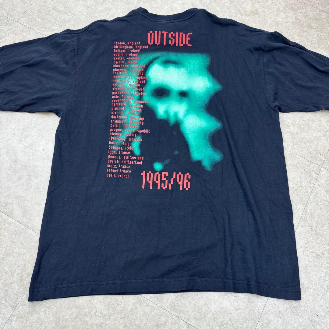 official デビッドボウイ david bowie ツアーTシャツ