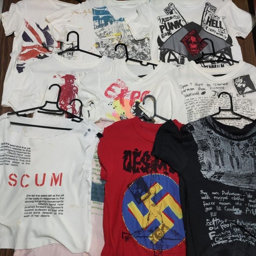 ジャンク品 訳アリ Seditionaries Tシャツ 10枚セット 666