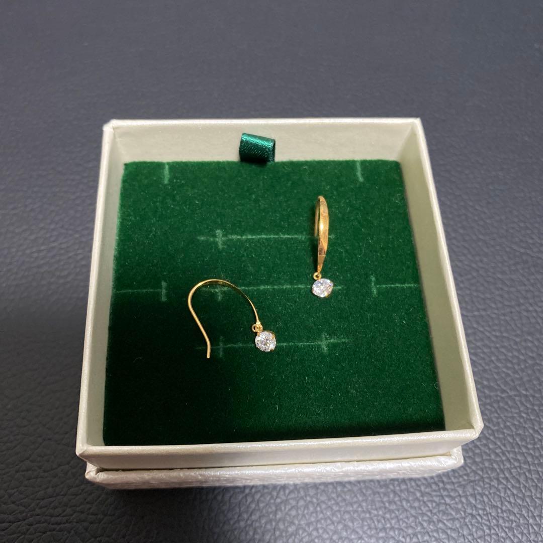 TSUTSUMI ゴールドフックピアス