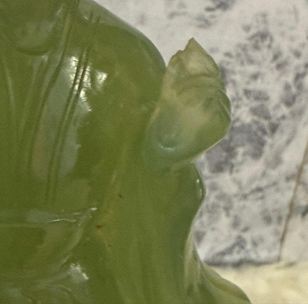 中国美術 翡翠？ 天女 置物 オブジェ インテリア