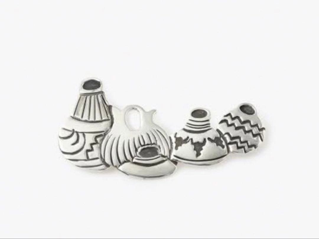 HARPO ハルポ シルバーブローチ 壺 ロンハーマン