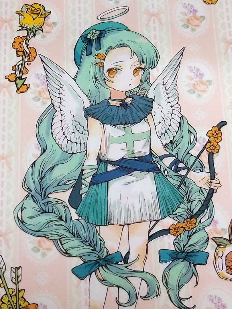 J547＃小天使(PET)田小宝的星空切り売り海外人物マステ女の子