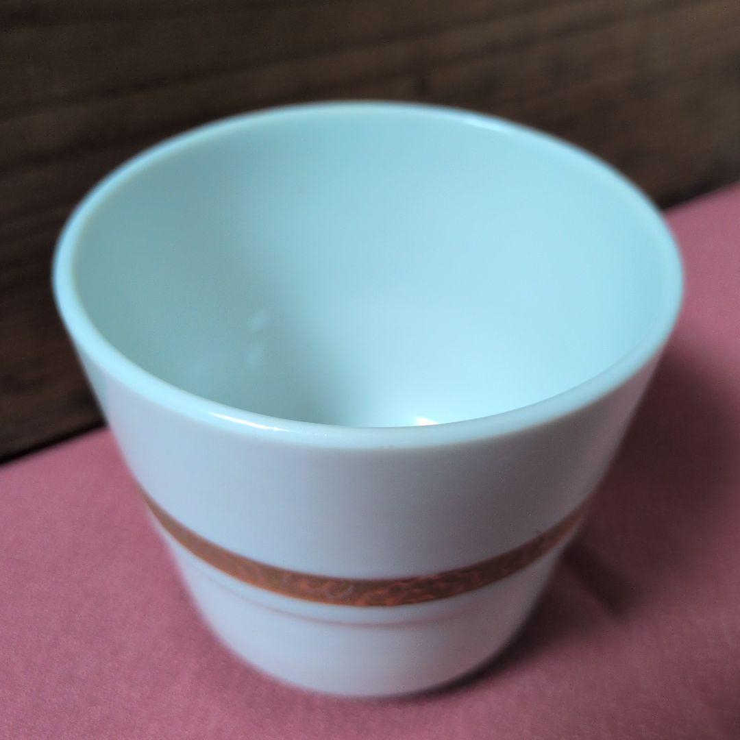 陶磁器　食器　蓋物　蓋付き碗　蒸し碗　２個（本体２個　蓋３枚）金彩　沈金　染付