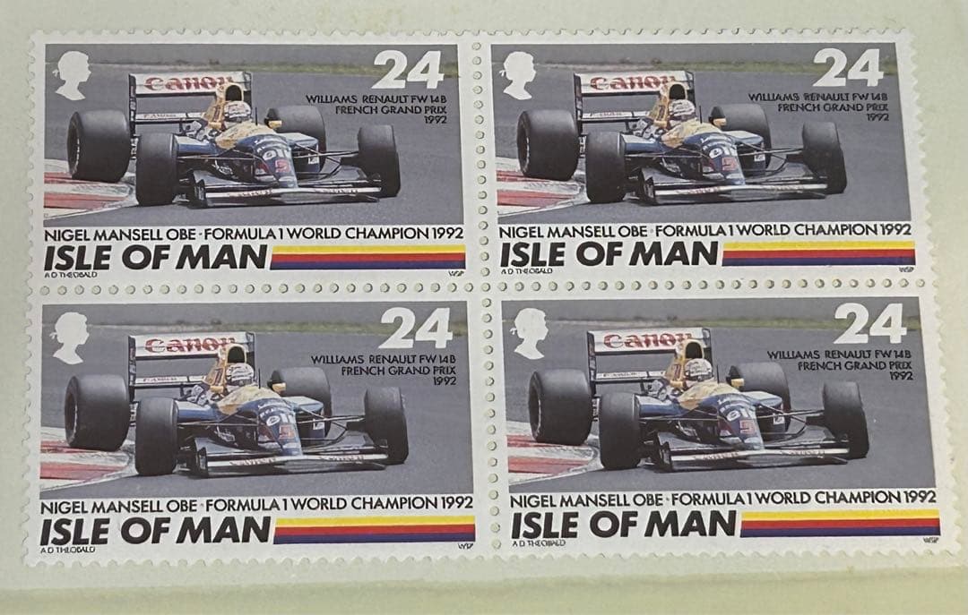 ナイジェル マンセル 切手 記念切手 海外 F1