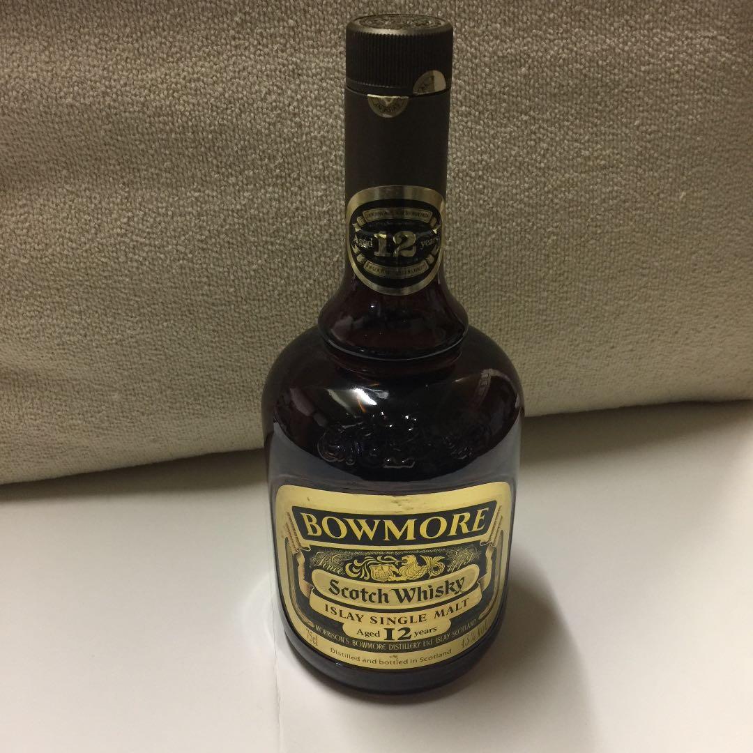 ボウモア12年 ダンピーボトル 空き瓶
