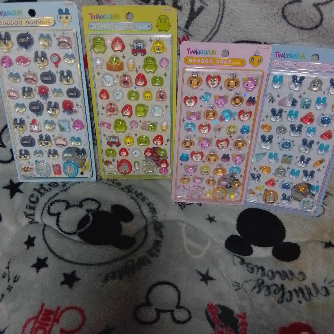 たまごっち ボンボンドロップシール 4シートセット