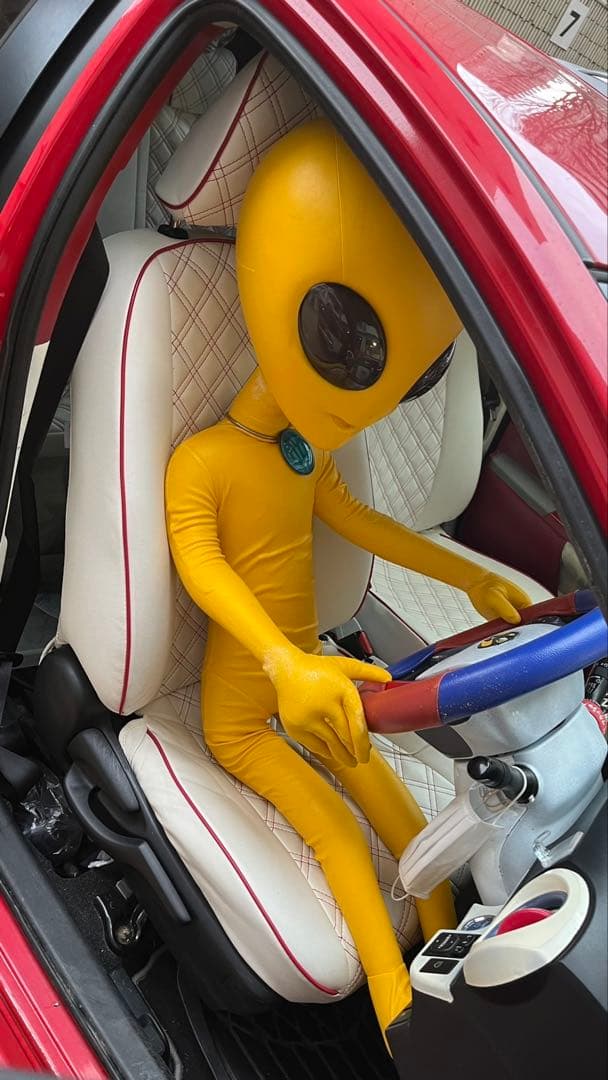 日清　カップヌードル　UT エイリアン　宇宙人　130 ビッグ　フィギュア　懸賞