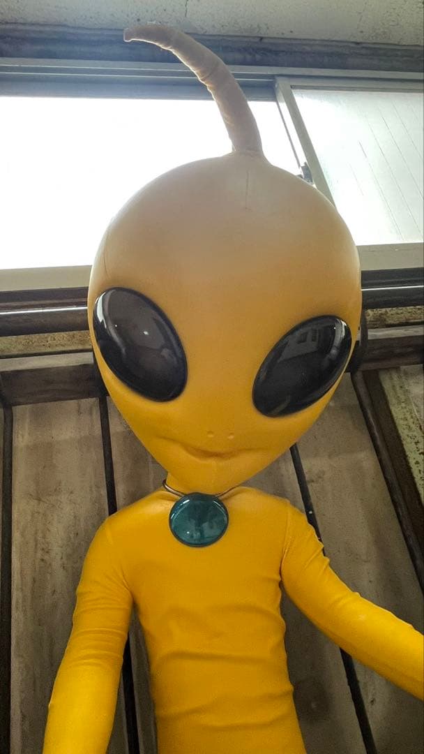 日清　カップヌードル　UT エイリアン　宇宙人　130 ビッグ　フィギュア　懸賞