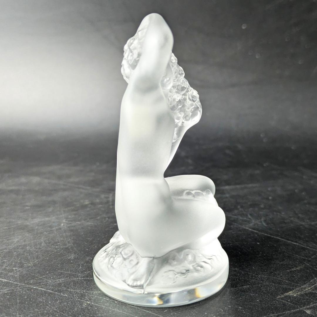 ラリック Floreal フロレアル フロスト ガラス フィギュリン 彫像