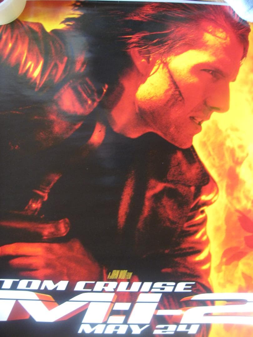 トムクルーズ●ミッション:インポッシブル2    販促非売品B2ポスター