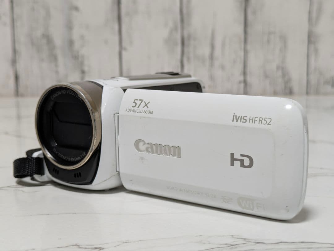 Canon　iVIS HF R52　ホワイト