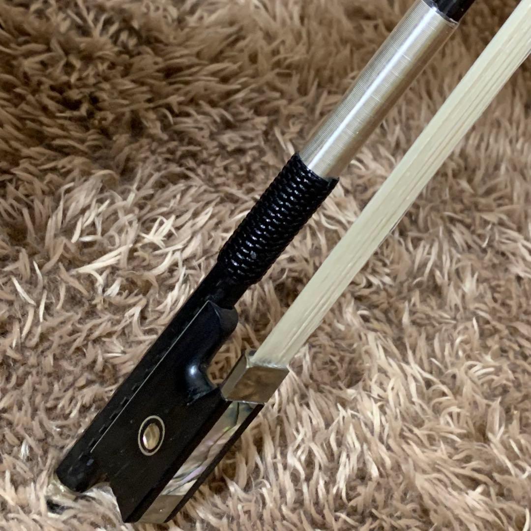 極美品 バイオリン ホレイシオ・ルカ V-100 (4/4)肩当 弓・ケース付属