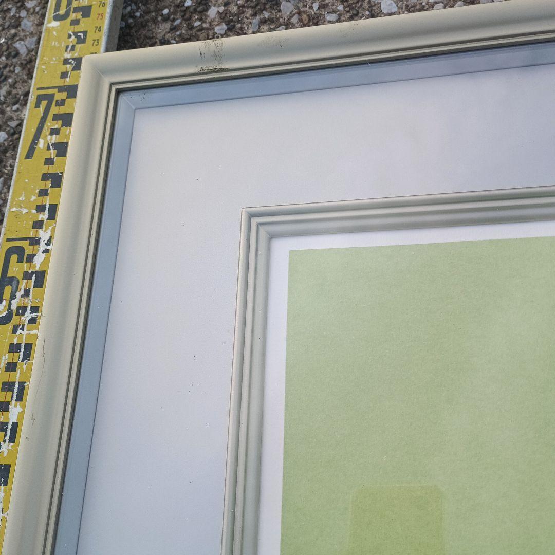 3520)上村淳之　リトグラフ　「鴛鴦」