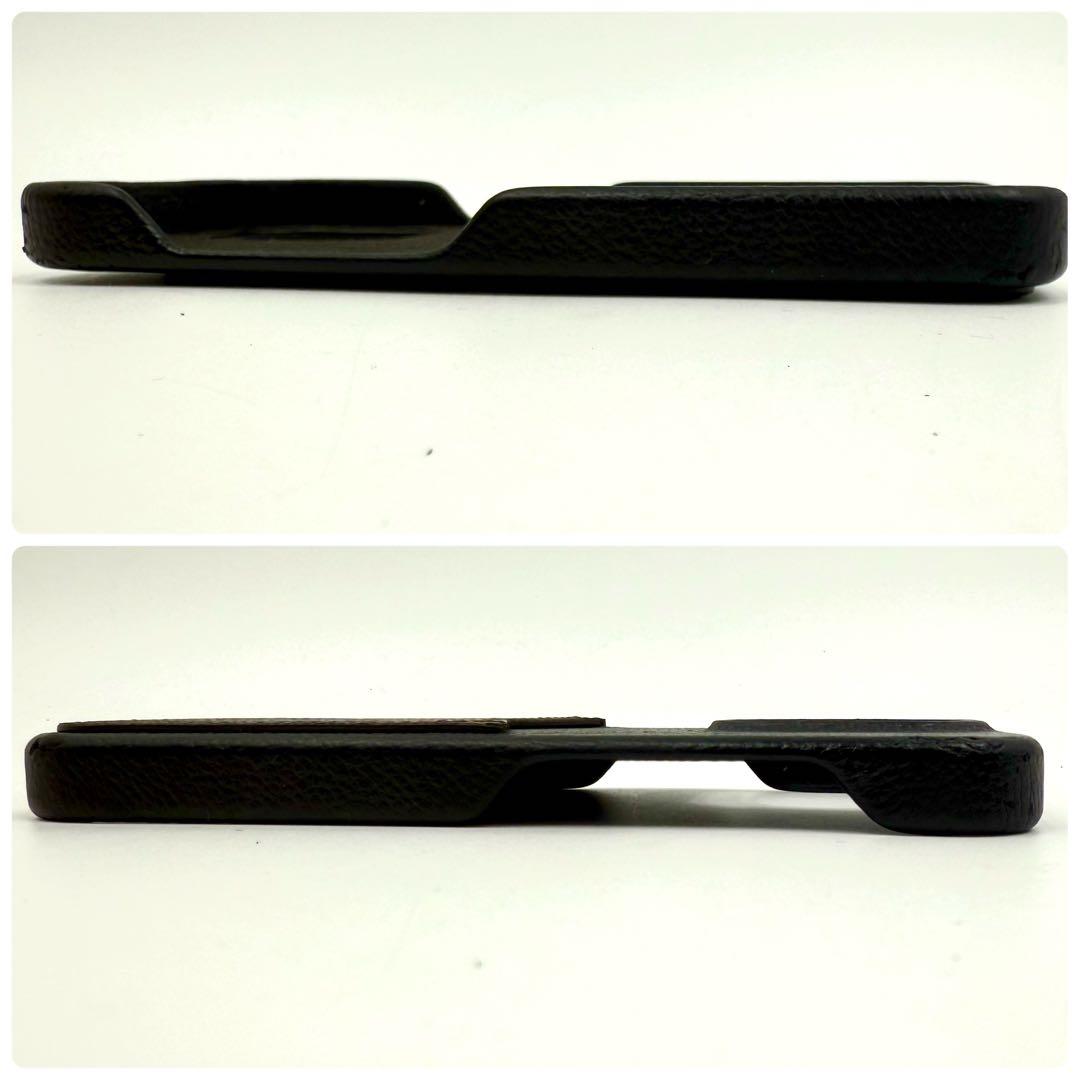 鑑定済 ルイヴィトン モノグラム iPhone 15pro バンパー ケース 黒