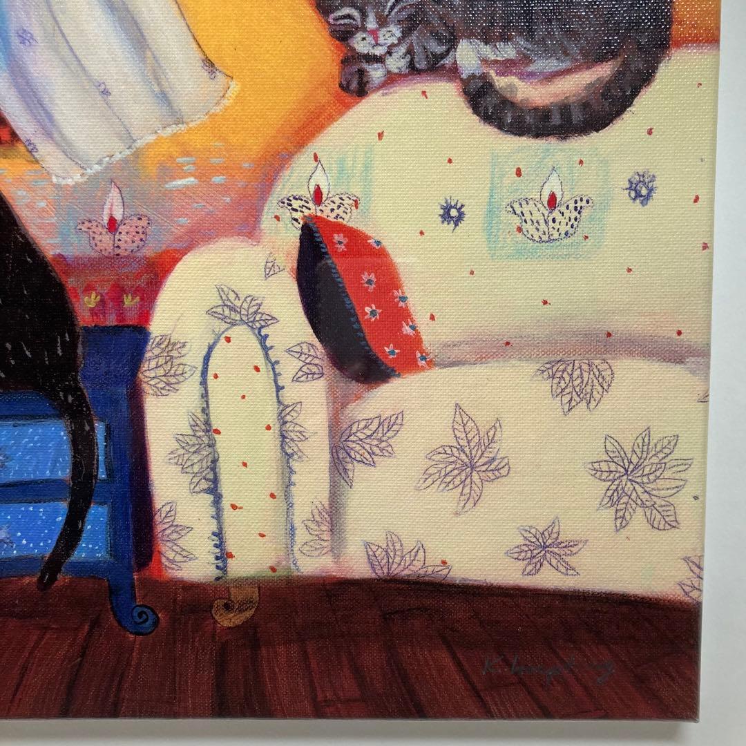 【美品】カレン・ホイプティング作 『今日はずっと夢の中』 134/200ジクレー