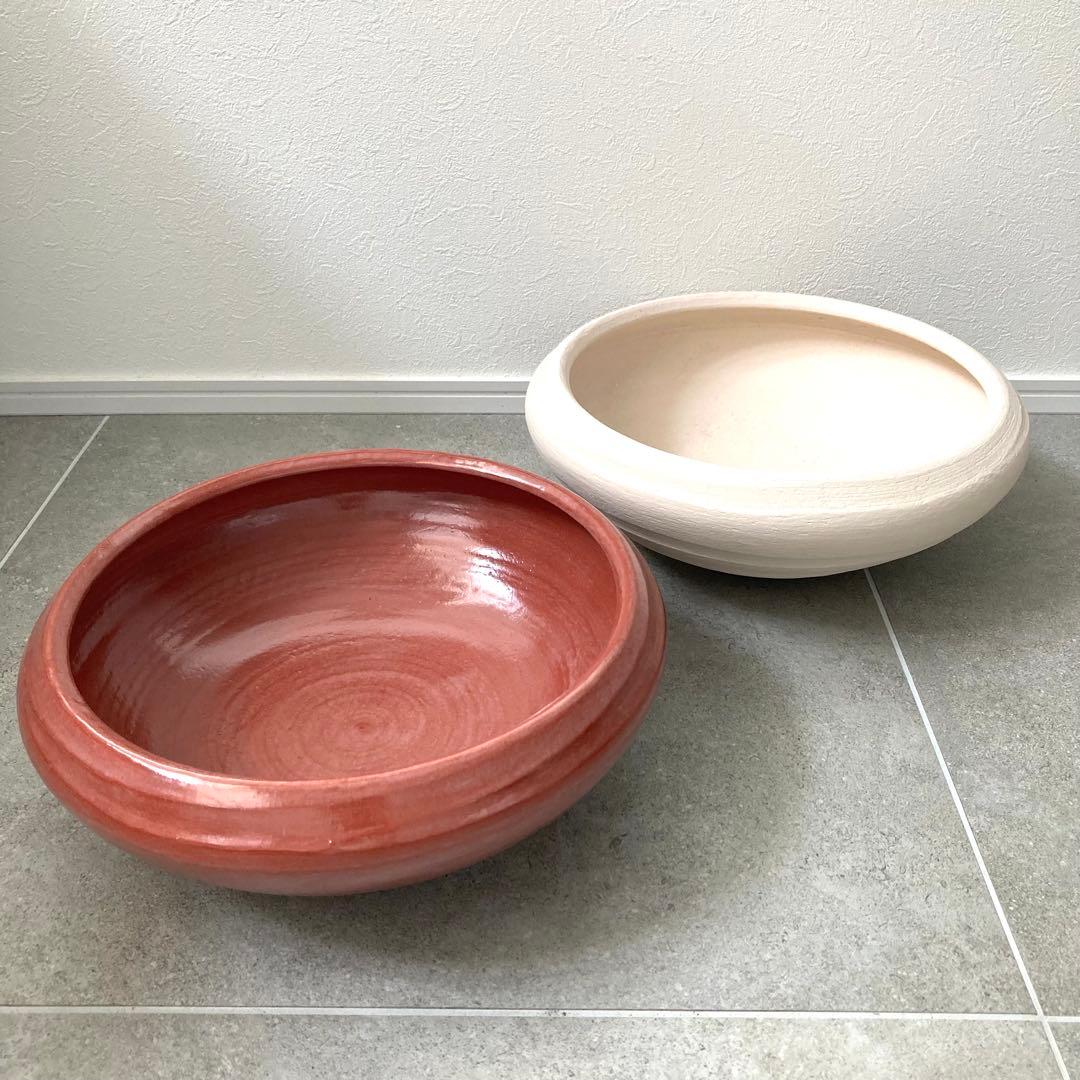 茶道具 筋半田焙烙 赤楽 巴半田焙烙 素焼