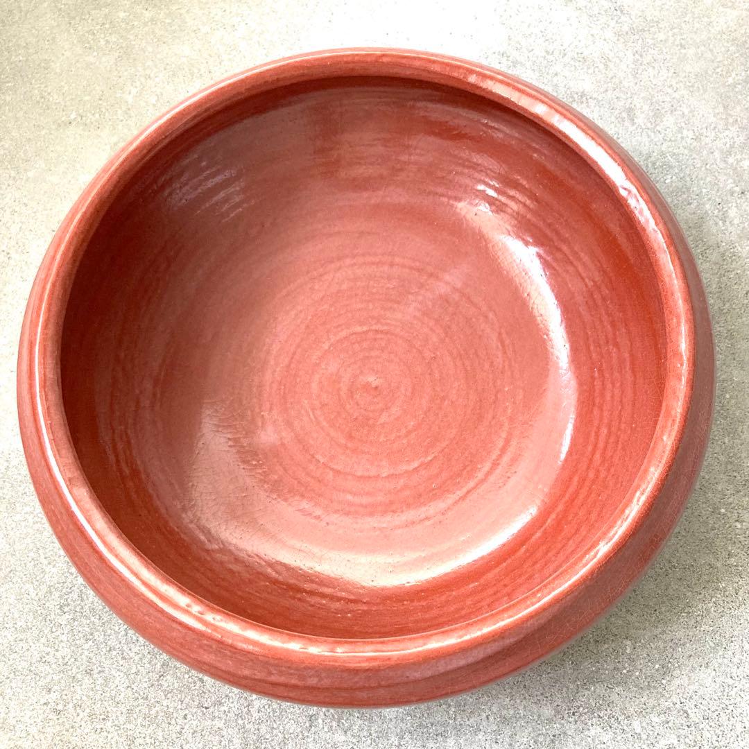 茶道具 筋半田焙烙 赤楽 巴半田焙烙 素焼