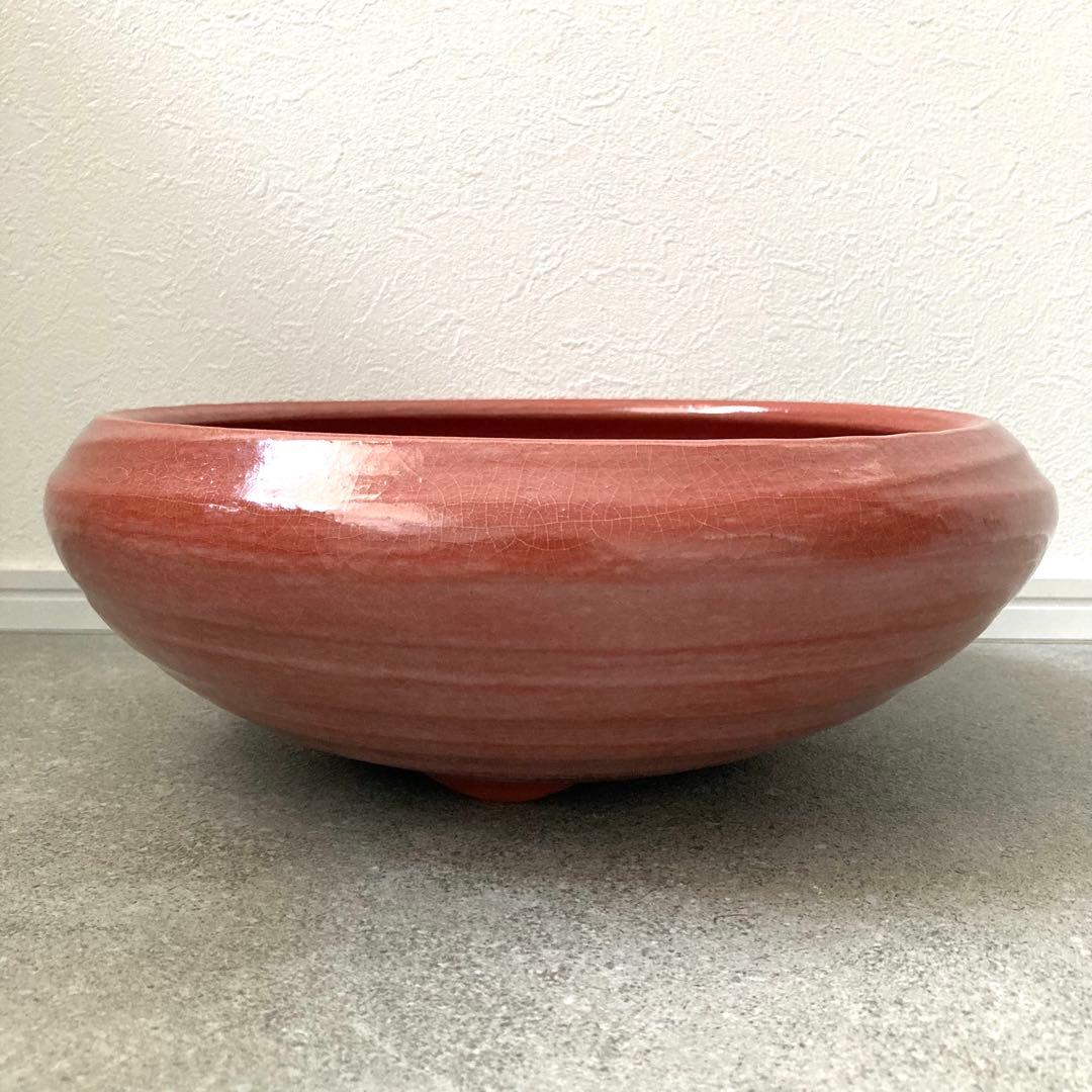 茶道具 筋半田焙烙 赤楽 巴半田焙烙 素焼