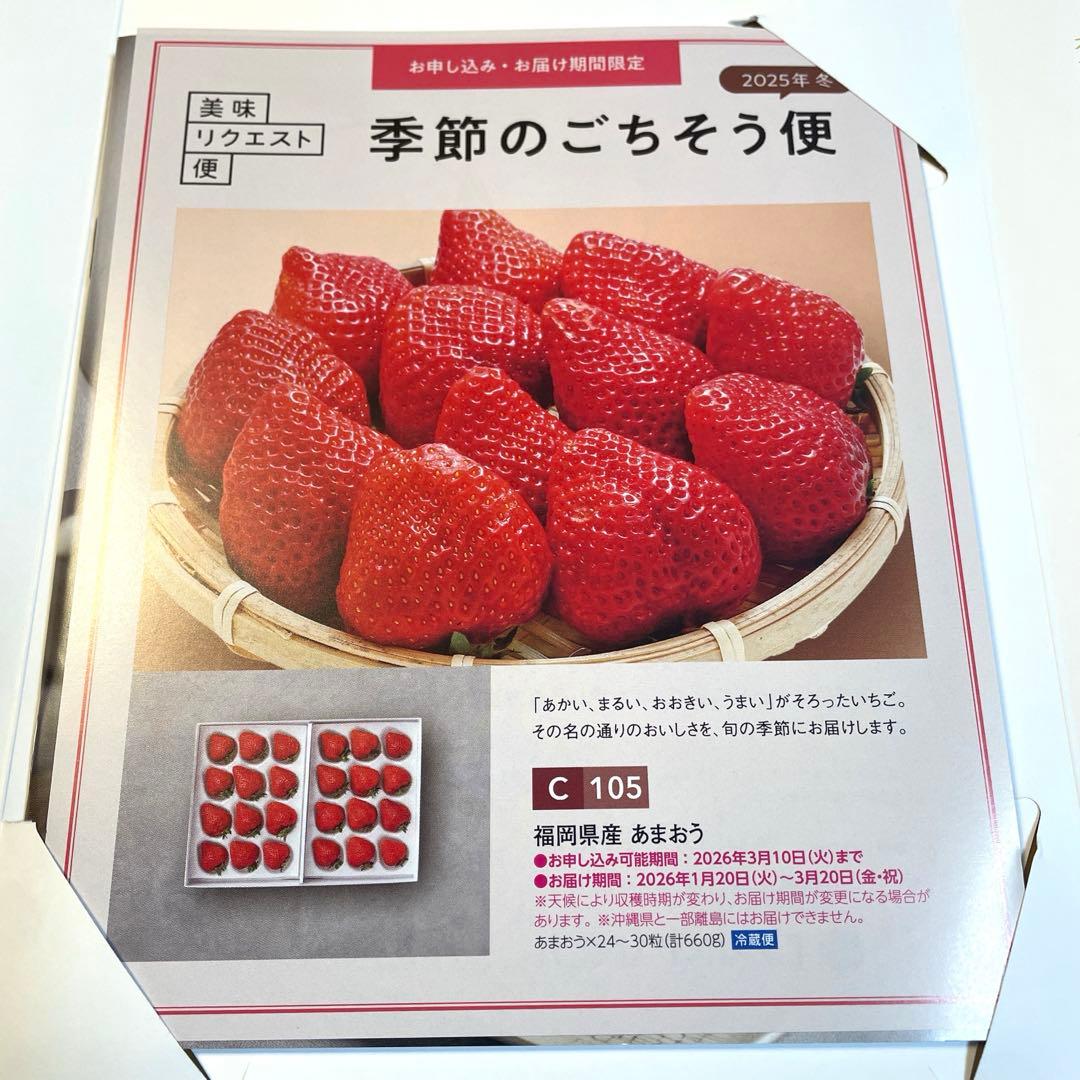 【２冊】美味リクエスト便★C★定価合計22000円★大丸松坂屋★カタログギフト