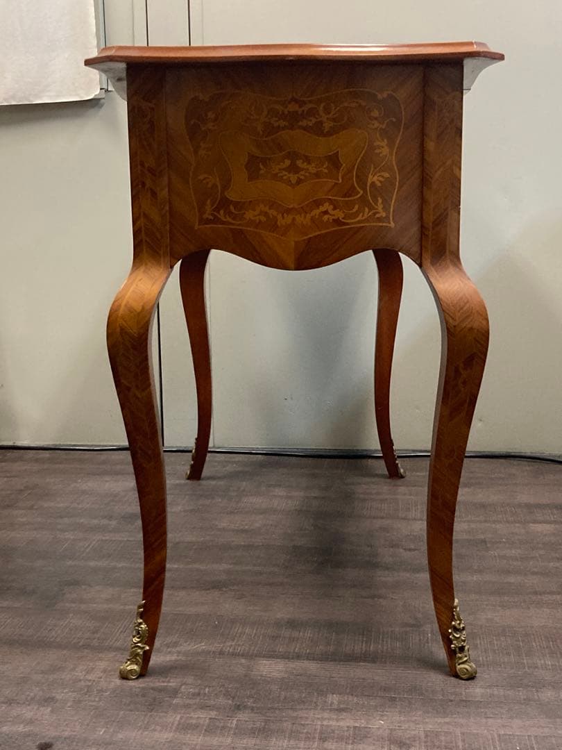 イタリア 最高級象嵌机 クラシック アンティーク エレガント マルコーニアルテ