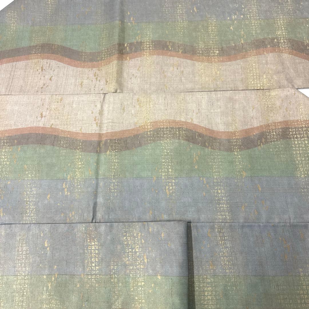 専用帯4872 ●高級 正絹 牛首紬 全通 袋帯