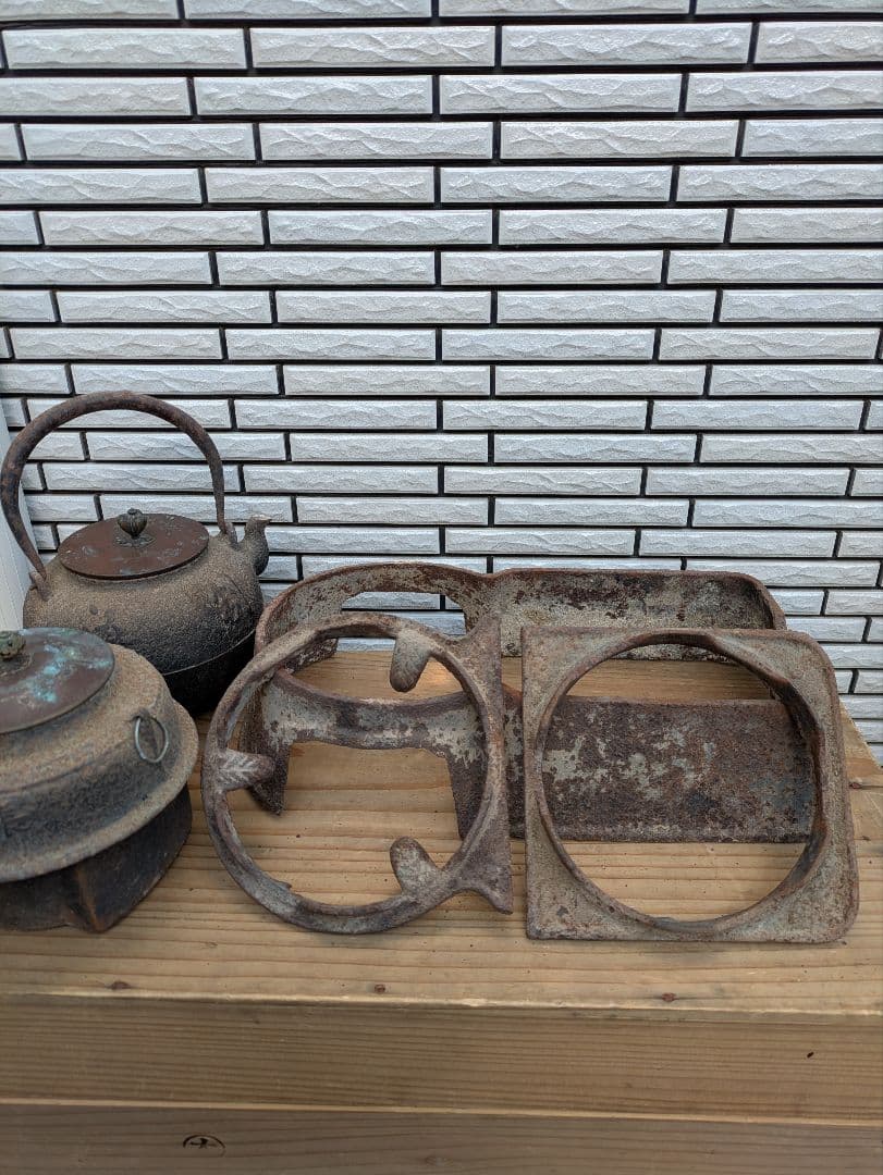 東*堂様 鉄瓶・燗銅壺