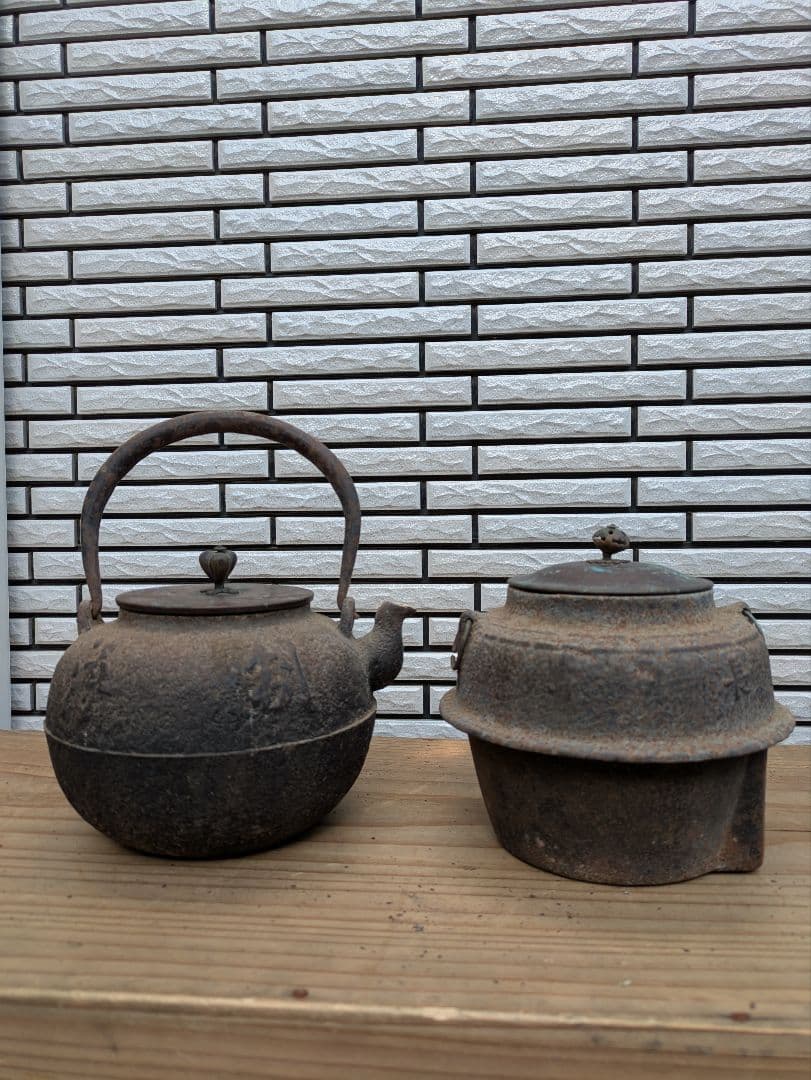 東*堂様 鉄瓶・燗銅壺