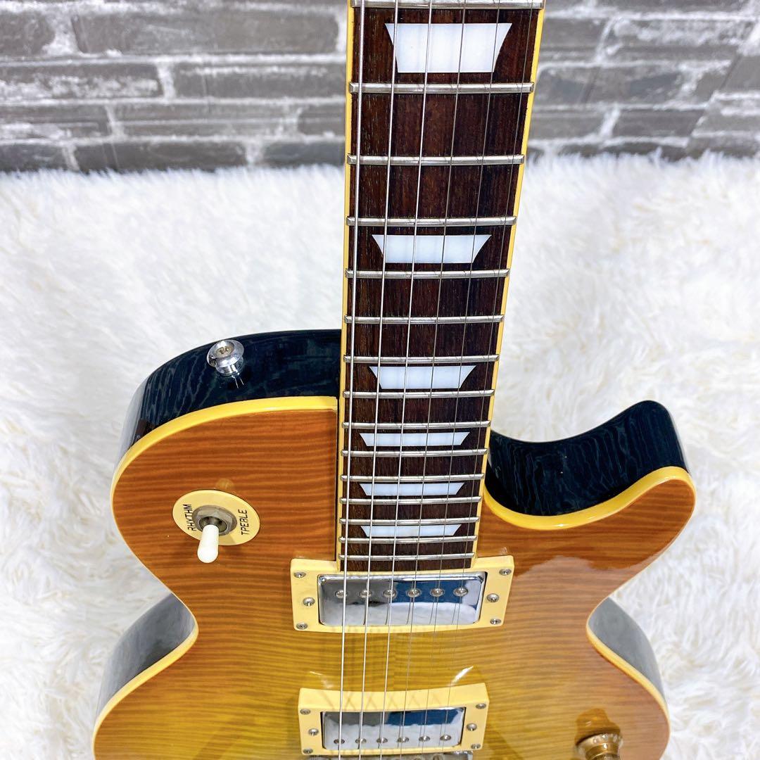 MAISON メイソン レスポール スタンダード 綺麗なトラ目 エレキギター