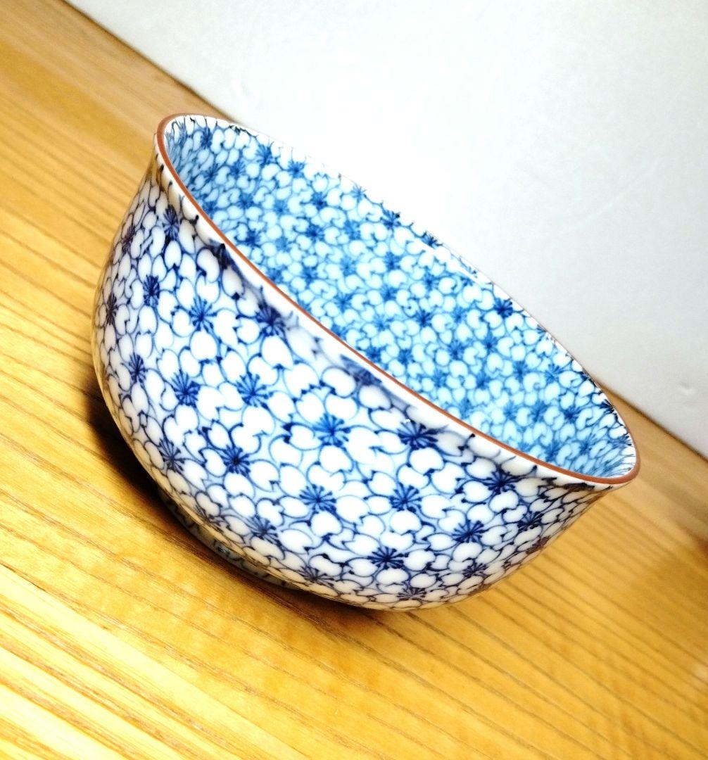 助田 正山 清水焼 桜詰茶碗