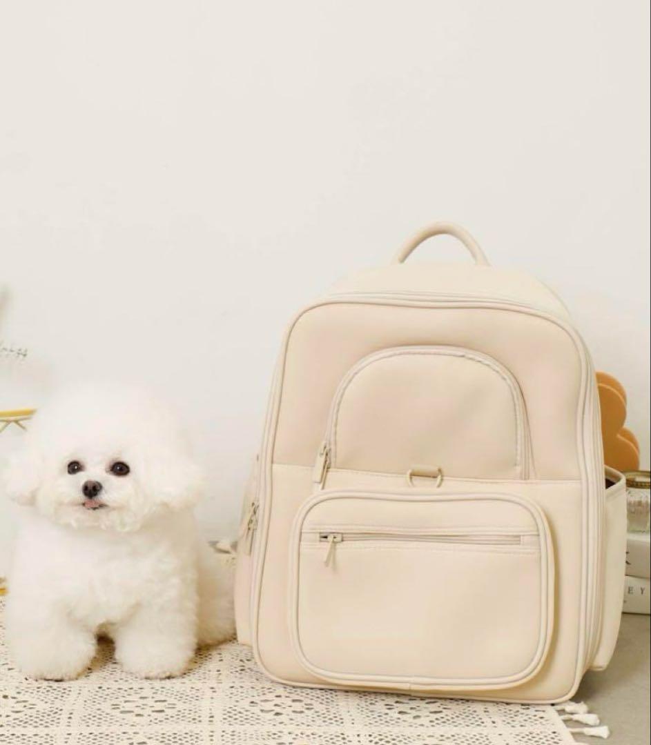 モンシェリ ペットキャリー ネオプレンパイピングリュック キャリーバッグ