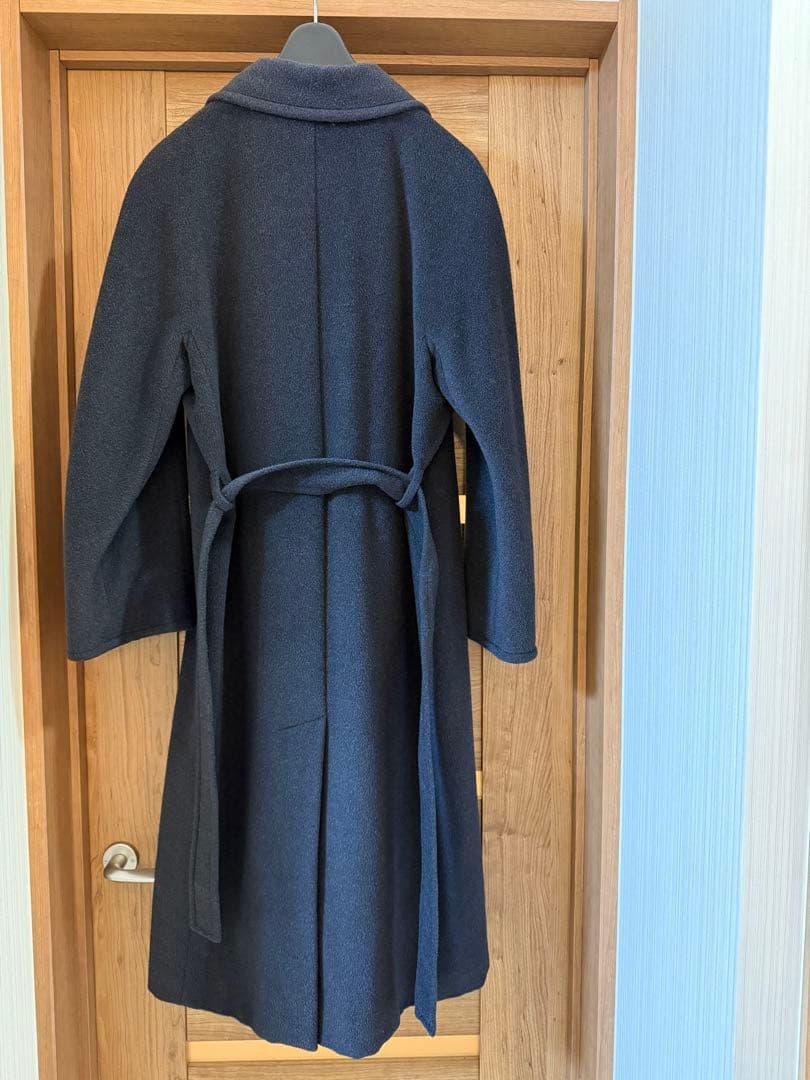 MaxMara ダークグレー コート サイズJI36