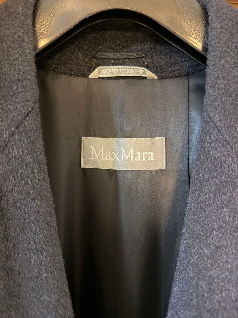 MaxMara ダークグレー コート サイズJI36