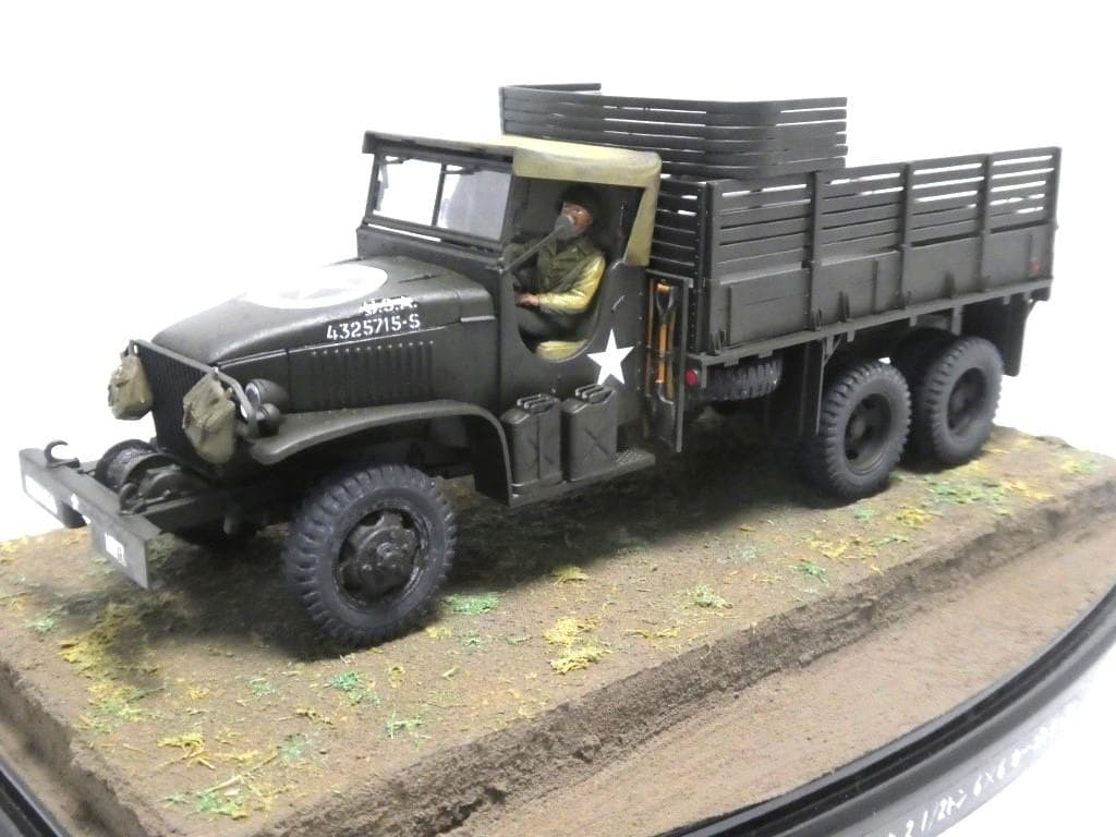 タミヤ 1/35 アメリカ 2 1/2トン 6×6 カーゴトラック 完成品