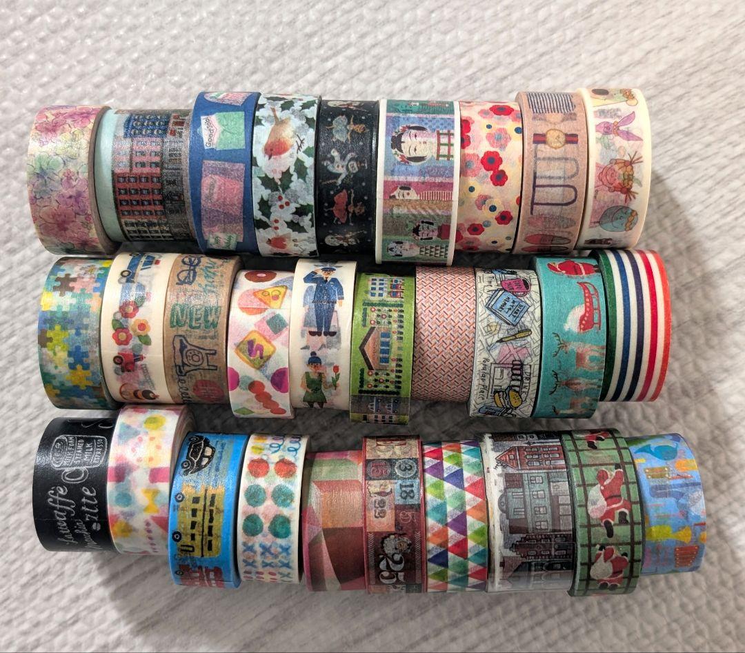 新品未使用 マスキングテープ 大量 まとめ売り 約140個