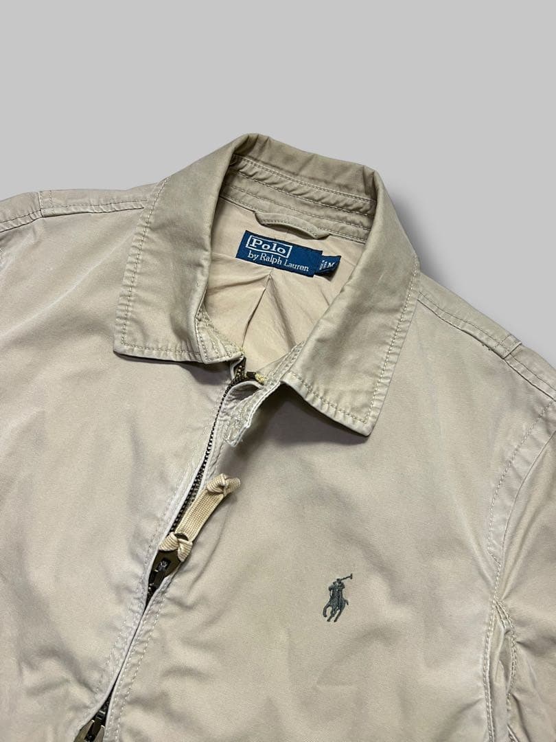 90s ポロラルフローレン ミリタリーカスタム スイングトップ ダブルジップ