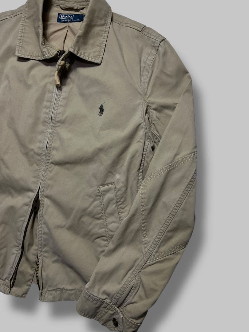 90s ポロラルフローレン ミリタリーカスタム スイングトップ ダブルジップ