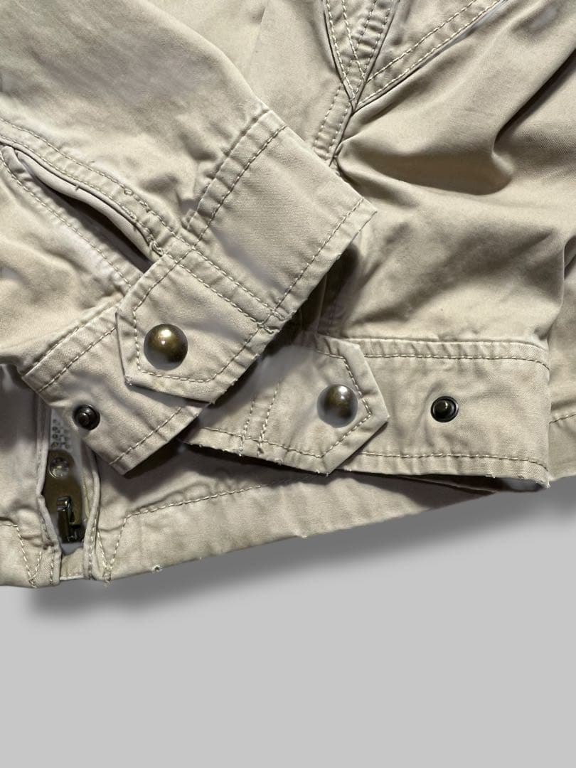 90s ポロラルフローレン ミリタリーカスタム スイングトップ ダブルジップ