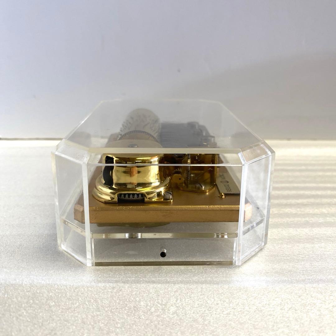 REUGE オルゴール 50弁 スイス アクリルケース