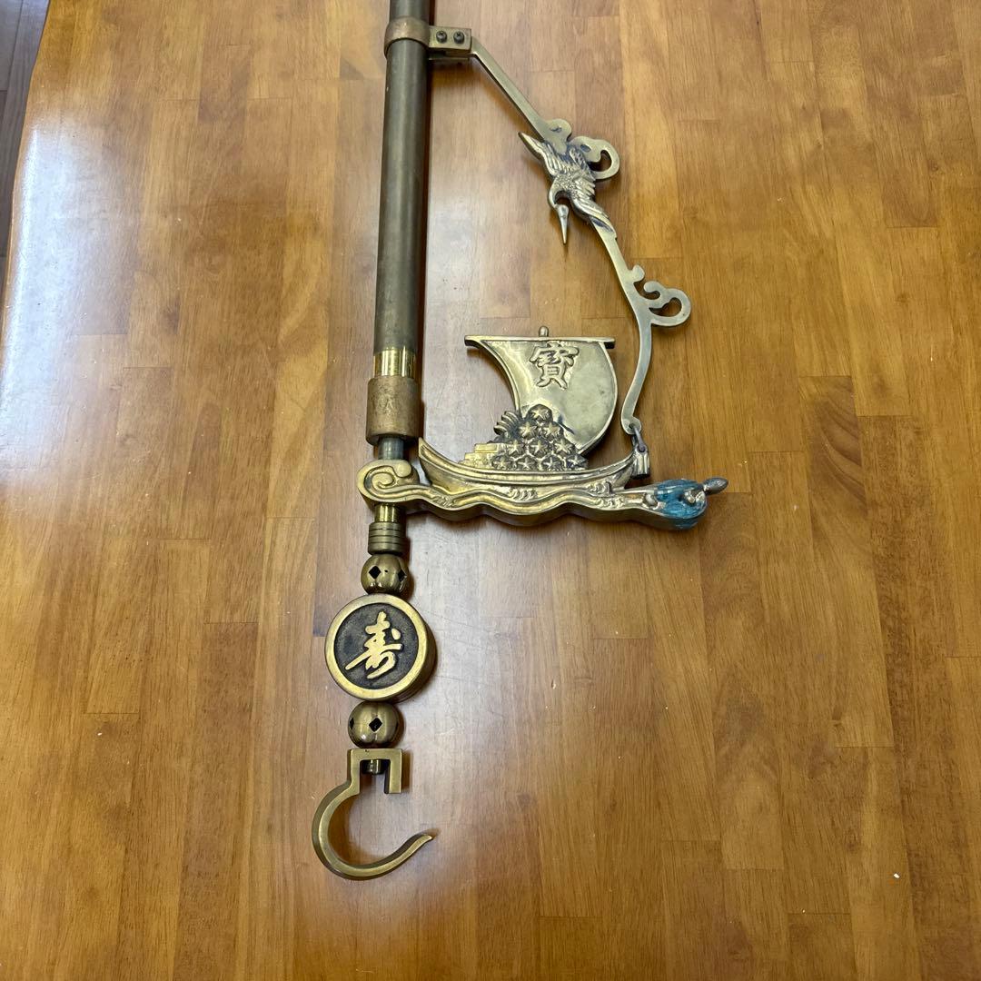 自在カギ　装飾用金具 伝統的な日本デザイン