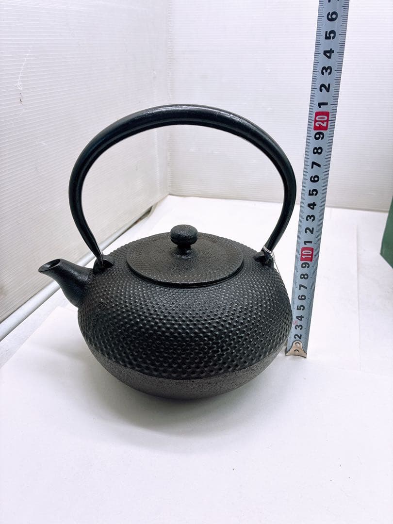 南部鉄器 鉄瓶 手取型アラレ 南部三厳堂ナルセ 南部池永 本場盛岡