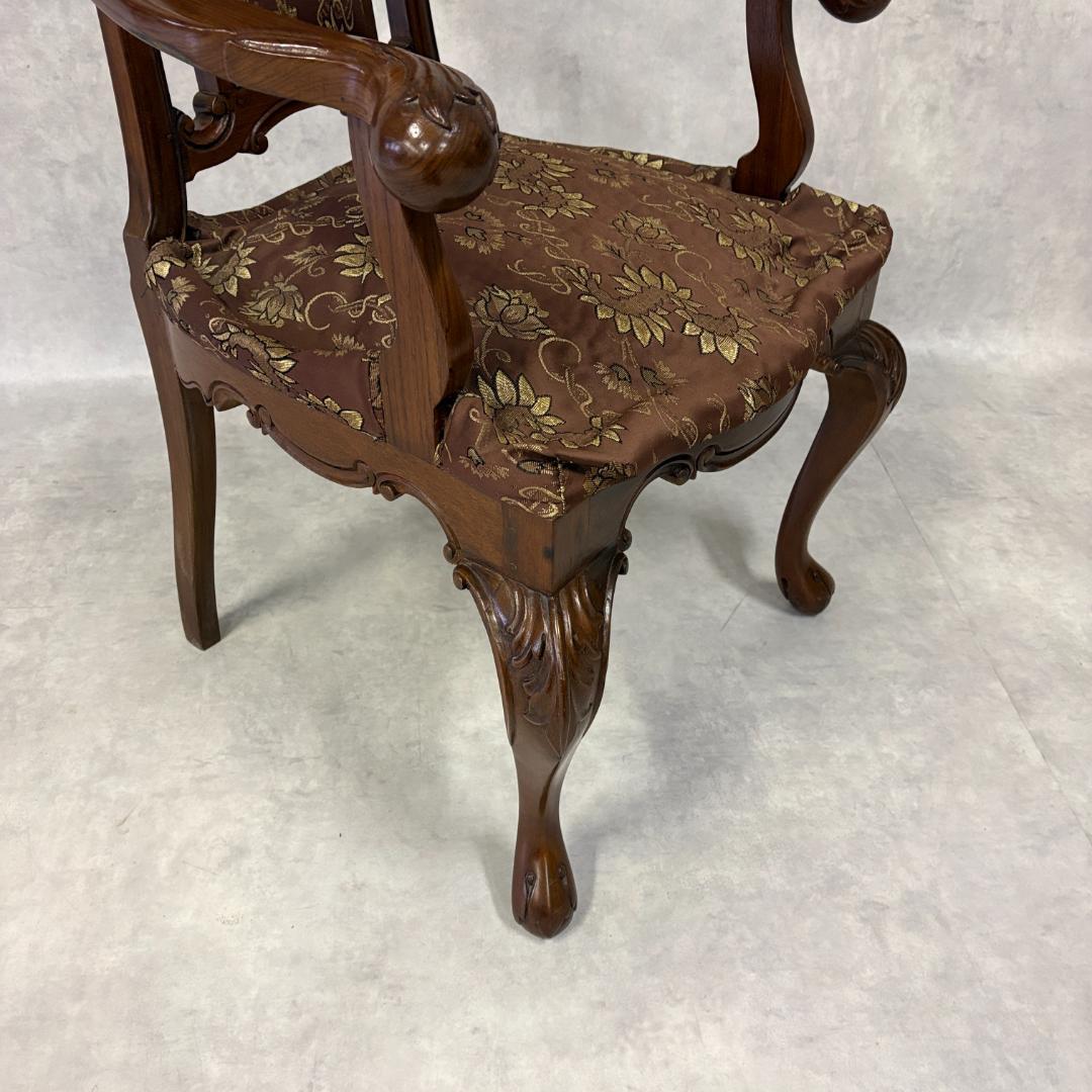 ロココ調 ハイバックアームチェア【B】