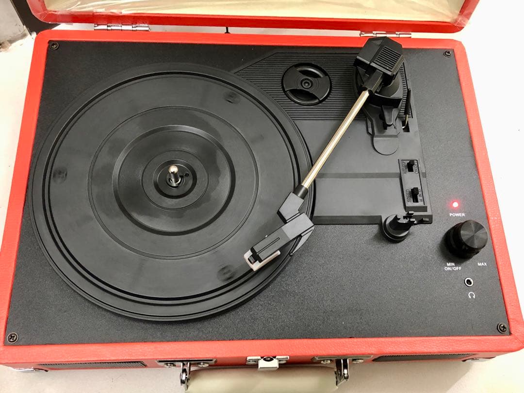 未使用Crosley CRUISERポータブルレコードプレイヤー ターンテーブル