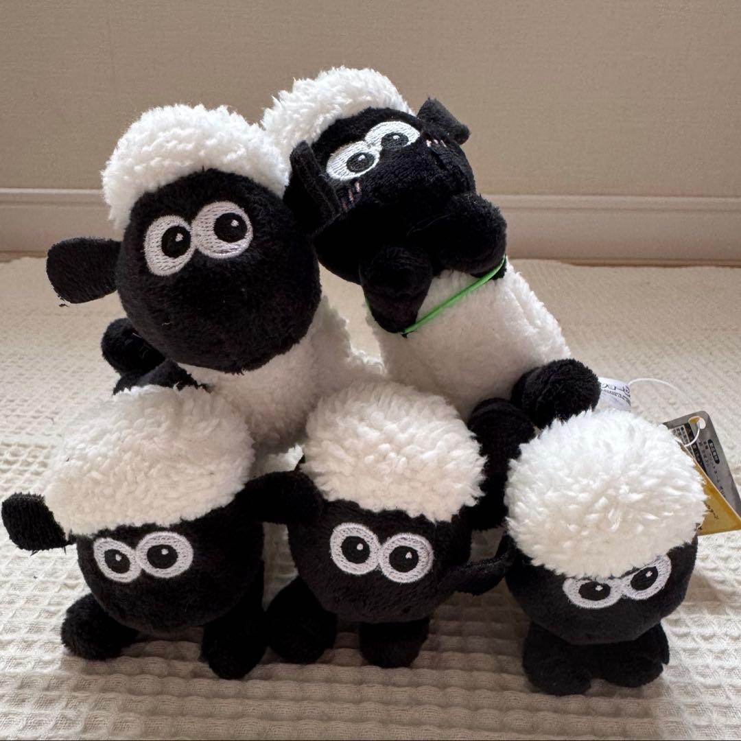 ひつじのショーン ぬいぐるみ 5匹セット