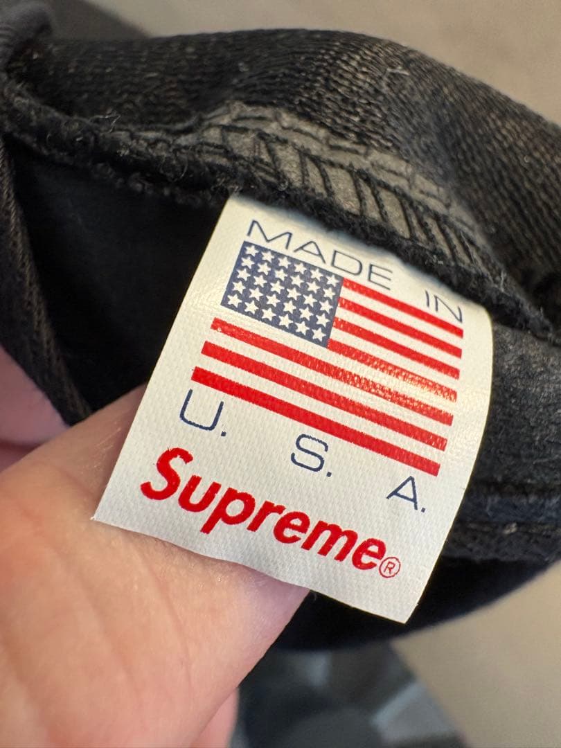 supreme ボックスロゴ　ジェットキャップ　ウール