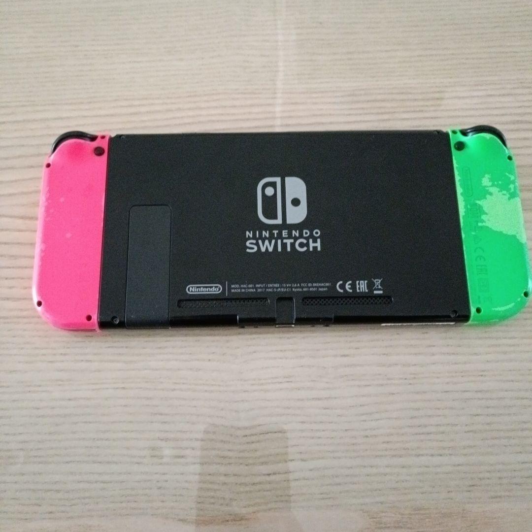 Nintendo Switch ニンテンドースイッチ本体　GRN/PNK箱無し