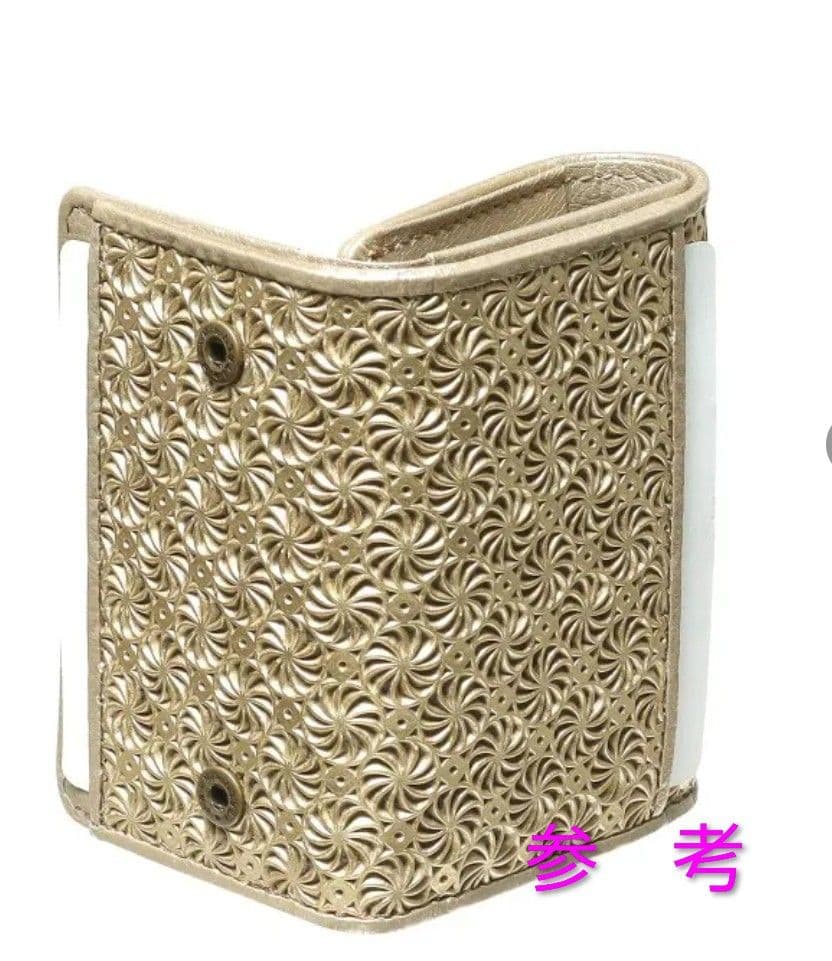 【新品•未使用】三つ折財布ジラソーレHIROKO HAYASHIブラック 開運