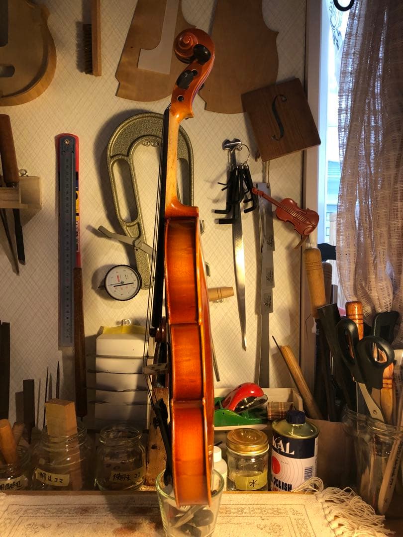 【駒&魂柱調整済】Suzuki分数バイオリンNo280 1/4 1994