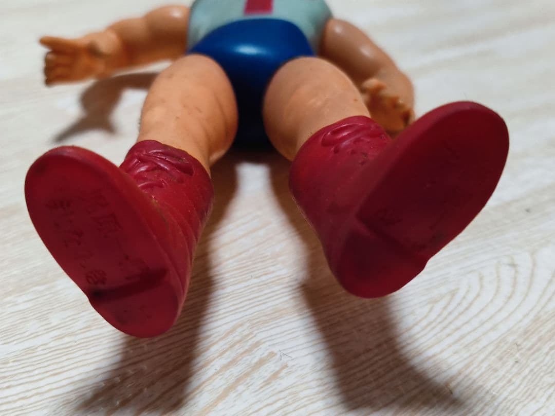 中嶋製作所 タイガーマスク ゴルゴダクロス ソフビ 辻なお 梶原一騎 昭和レトロ