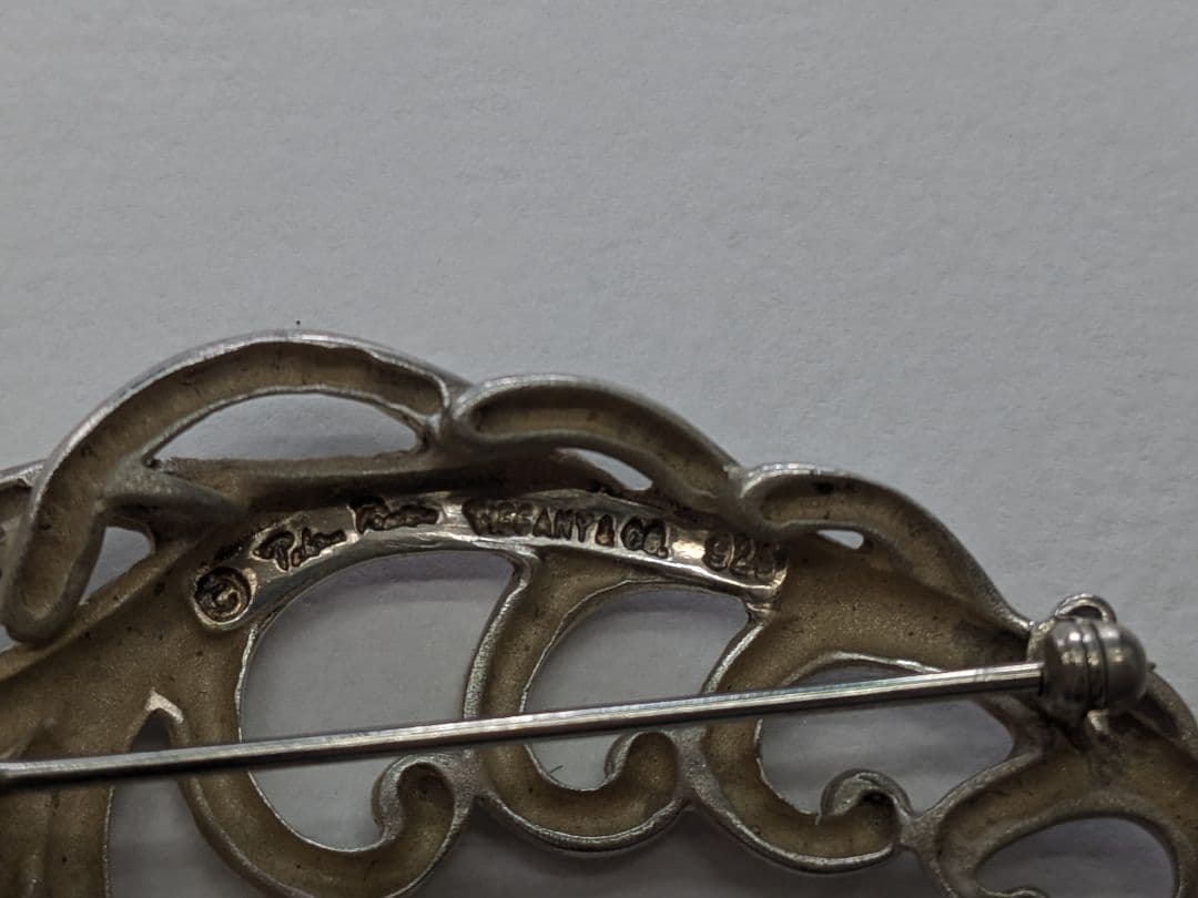 ティファニー パロマピカソ フェザーモチーフ ブローチ シルバー925