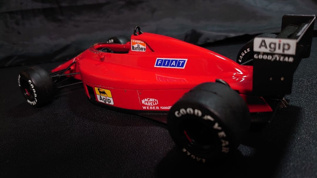 タミヤ 1/20 フェラーリ 639 1988 TEST R.モレノ 完成品